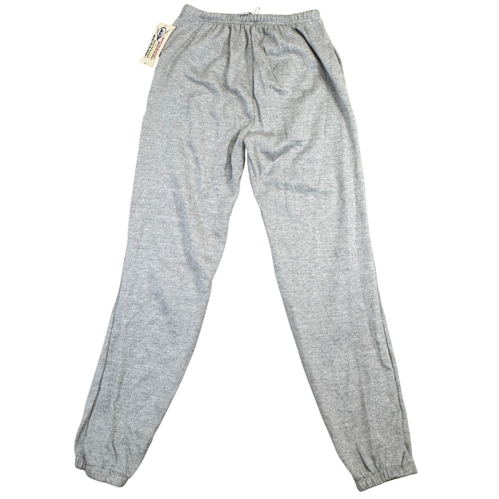 NWT Dunlop Sport Mens Gray Heather Elastic Waist Jogger Sweatpants Vintage New